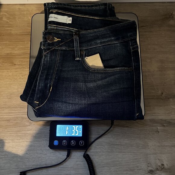 NWT Levis Women's Mid Rise Skinny Jeans Dark Wash Denim Classic Style size 10 - Picture 14 of 14